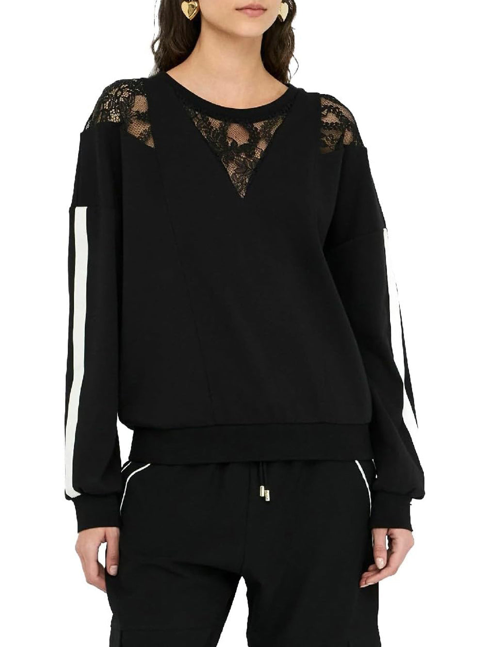 LIU.JO Felpa Donna - modello TF5008J4523 Nero