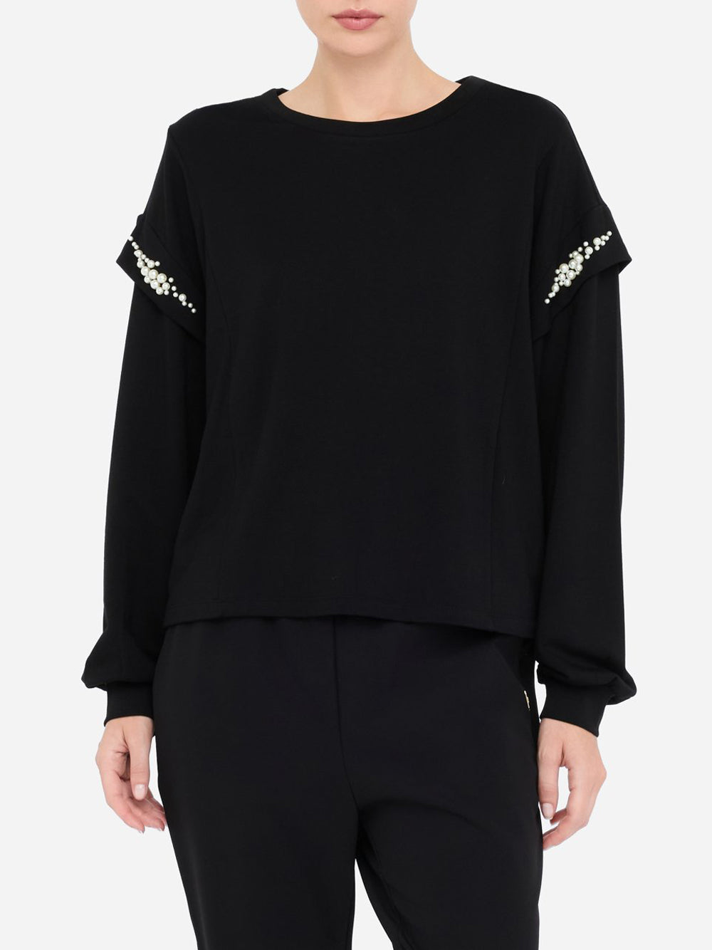 LIU.JO Felpa Donna - modello TF5153FS576 Nero