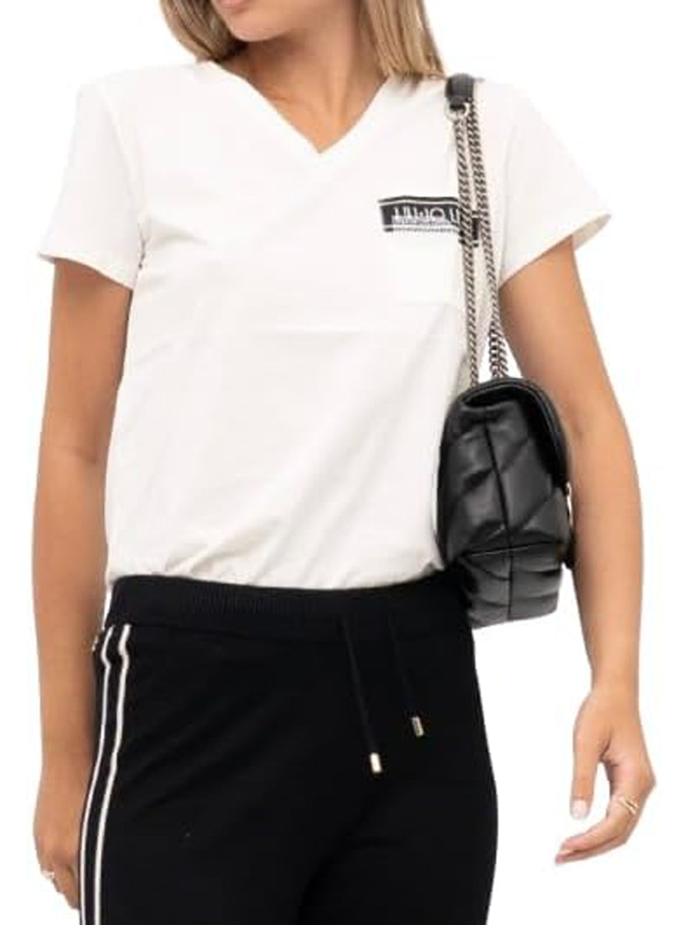 LIU.JO T-shirt Donna - modello TF5167JS923 Bianco