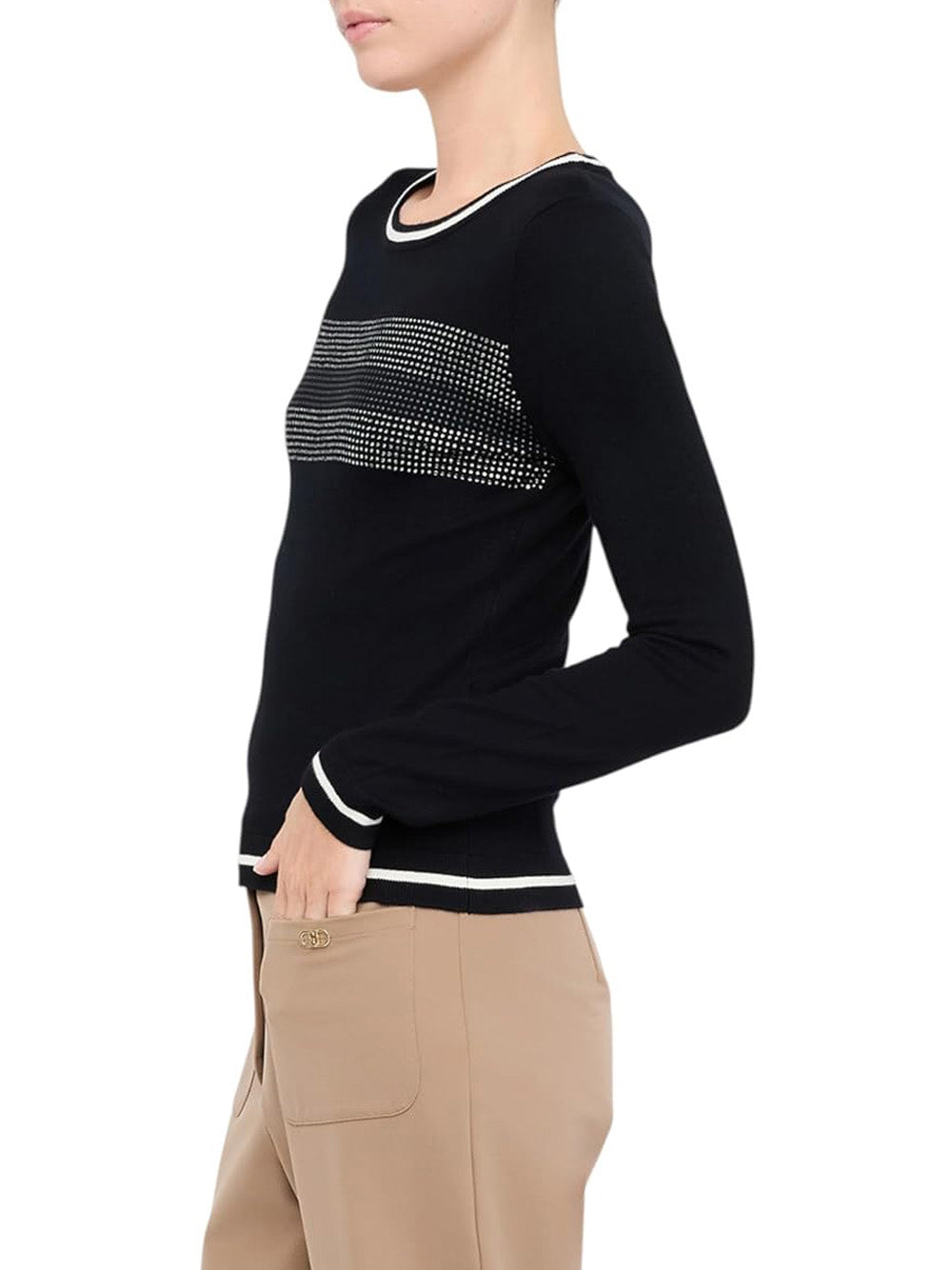 LIU.JO Maglione Donna - modello TF5209MS49I Nero