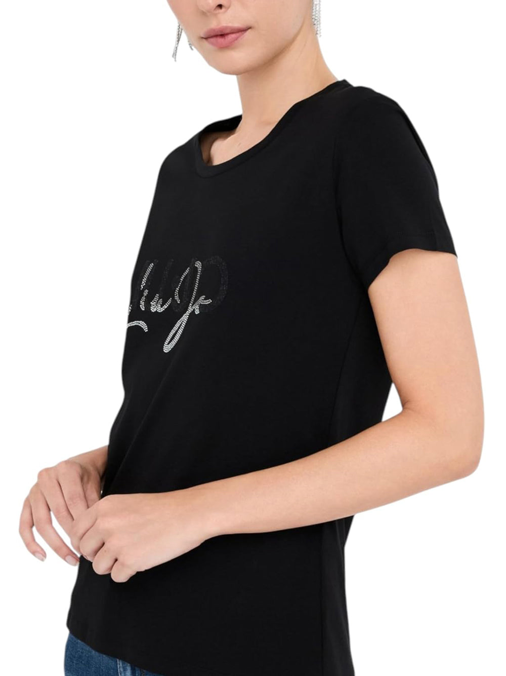 LIU.JO T-shirt Donna - modello TF5287JS923 Nero