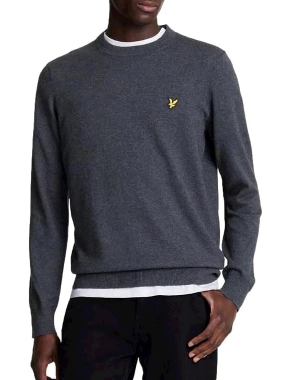 LYLE & SCOTT Maglione Uomo - modello KN2110VC Marrone