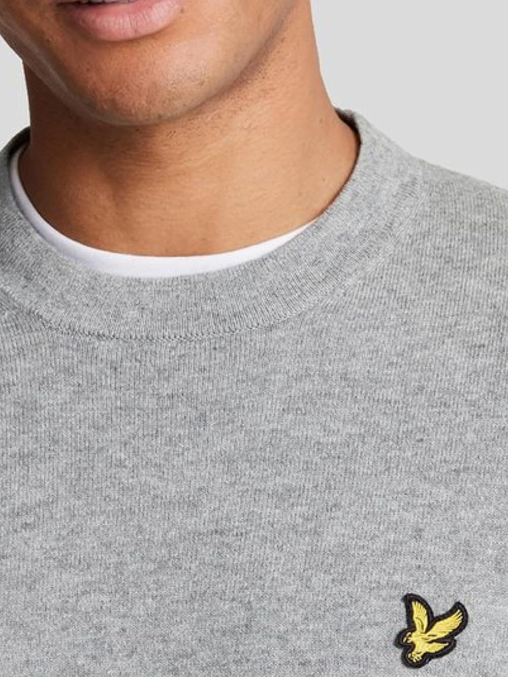 LYLE & SCOTT Maglione Uomo - modello KN2110VC Grigio