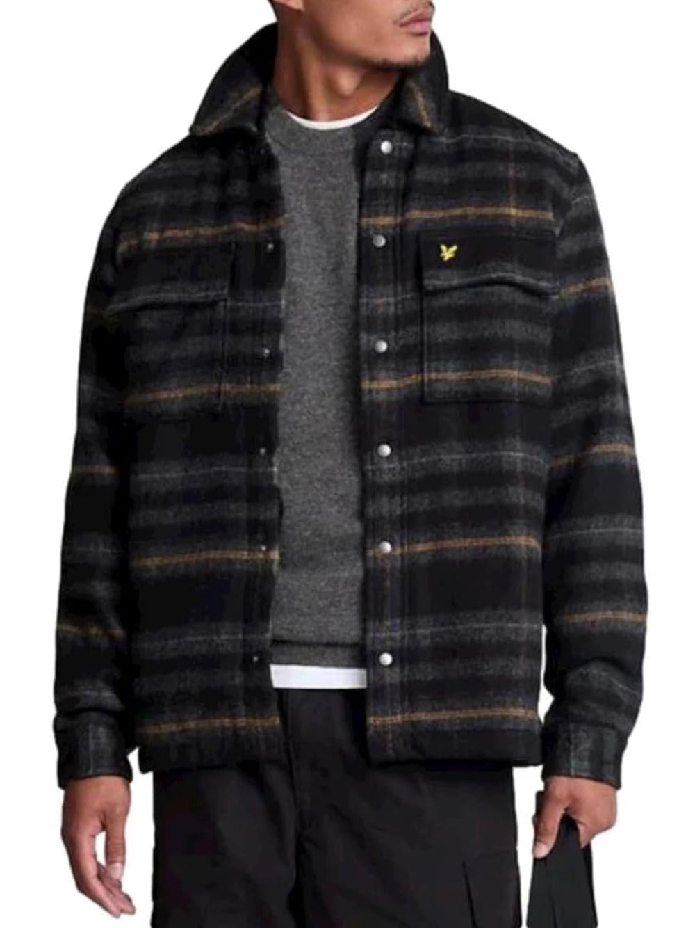 LYLE & SCOTT Maglione Uomo - modello KN2114VC Marrone