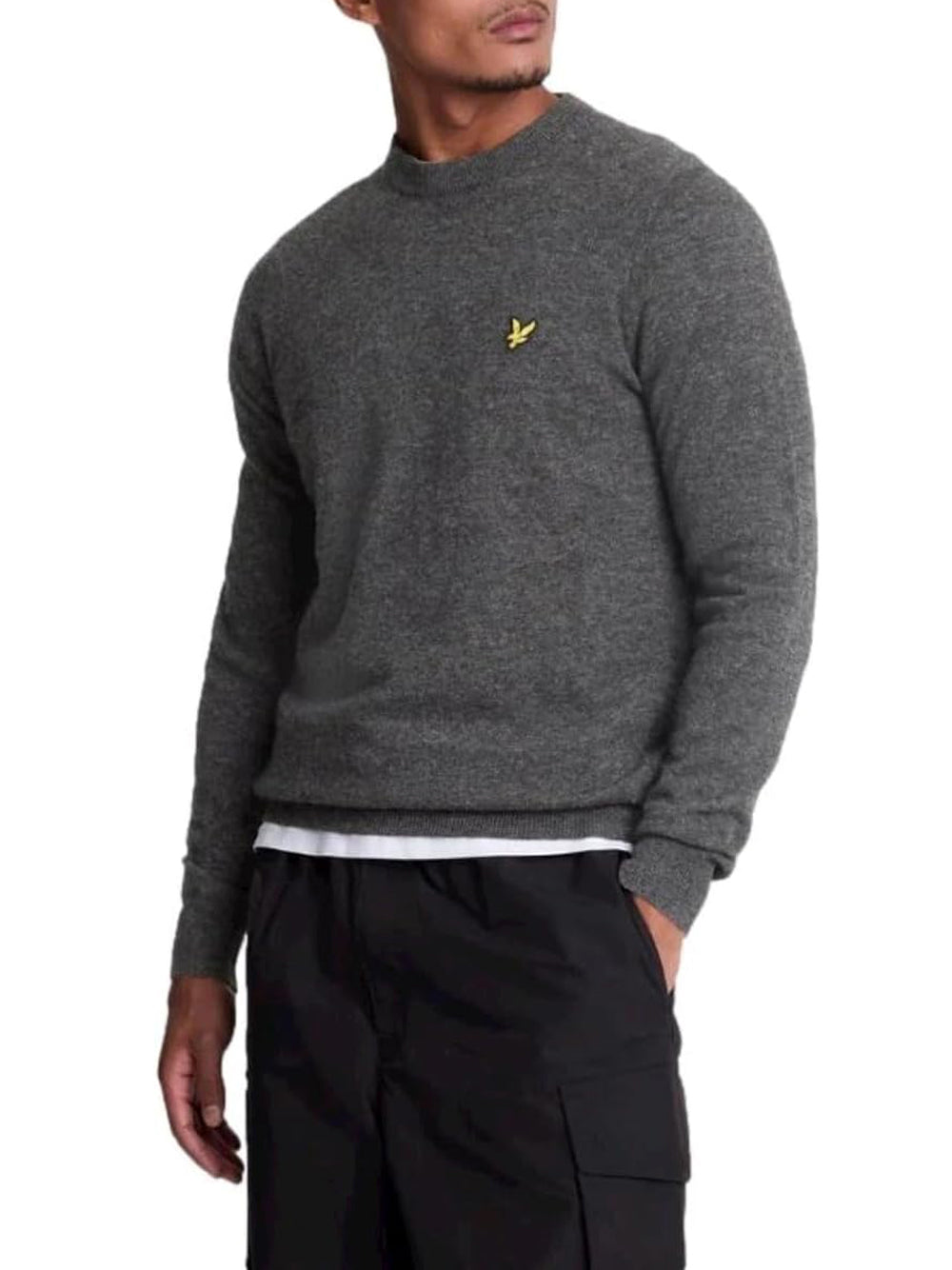 LYLE & SCOTT Maglione Uomo - modello KN2114VC Marrone