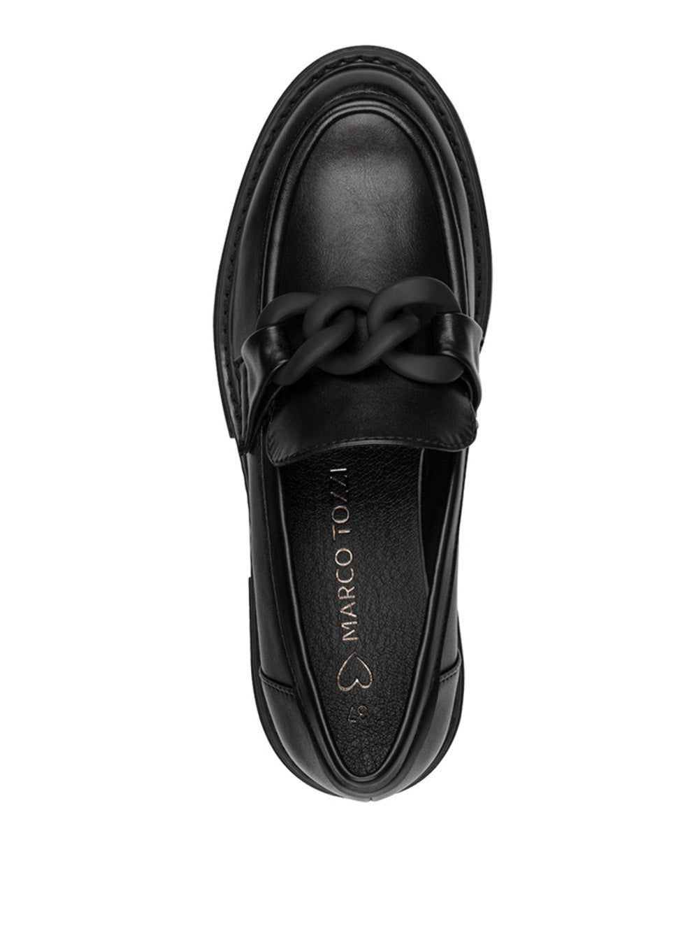 MARCO TOZZI Mocassini con tacco Donna - modello 22470541 001 Nero