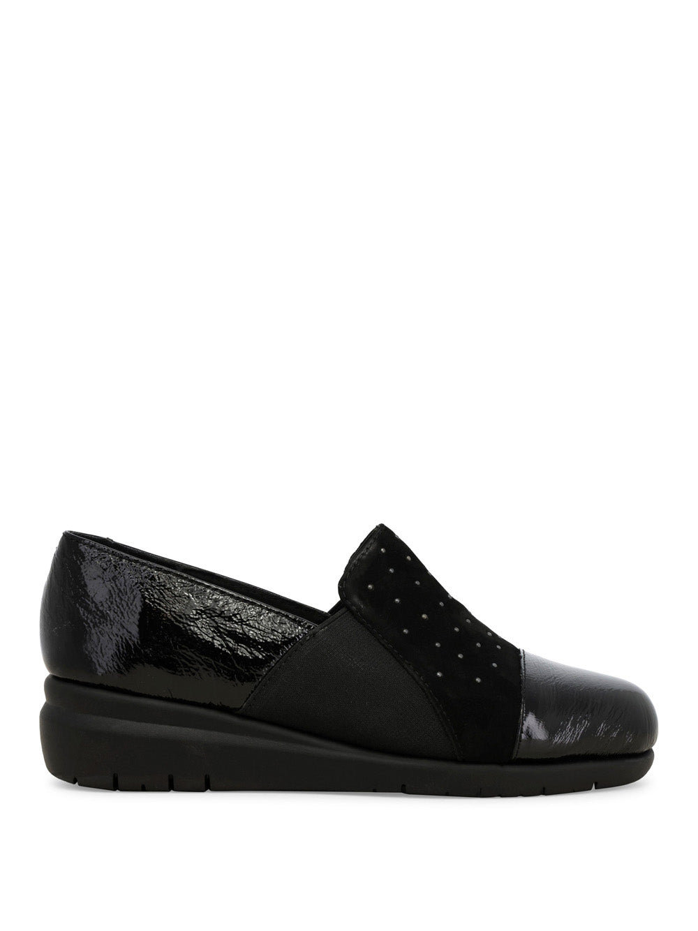 MELLUSO Mocassini con zeppa Donna - modello K55239Z Nero