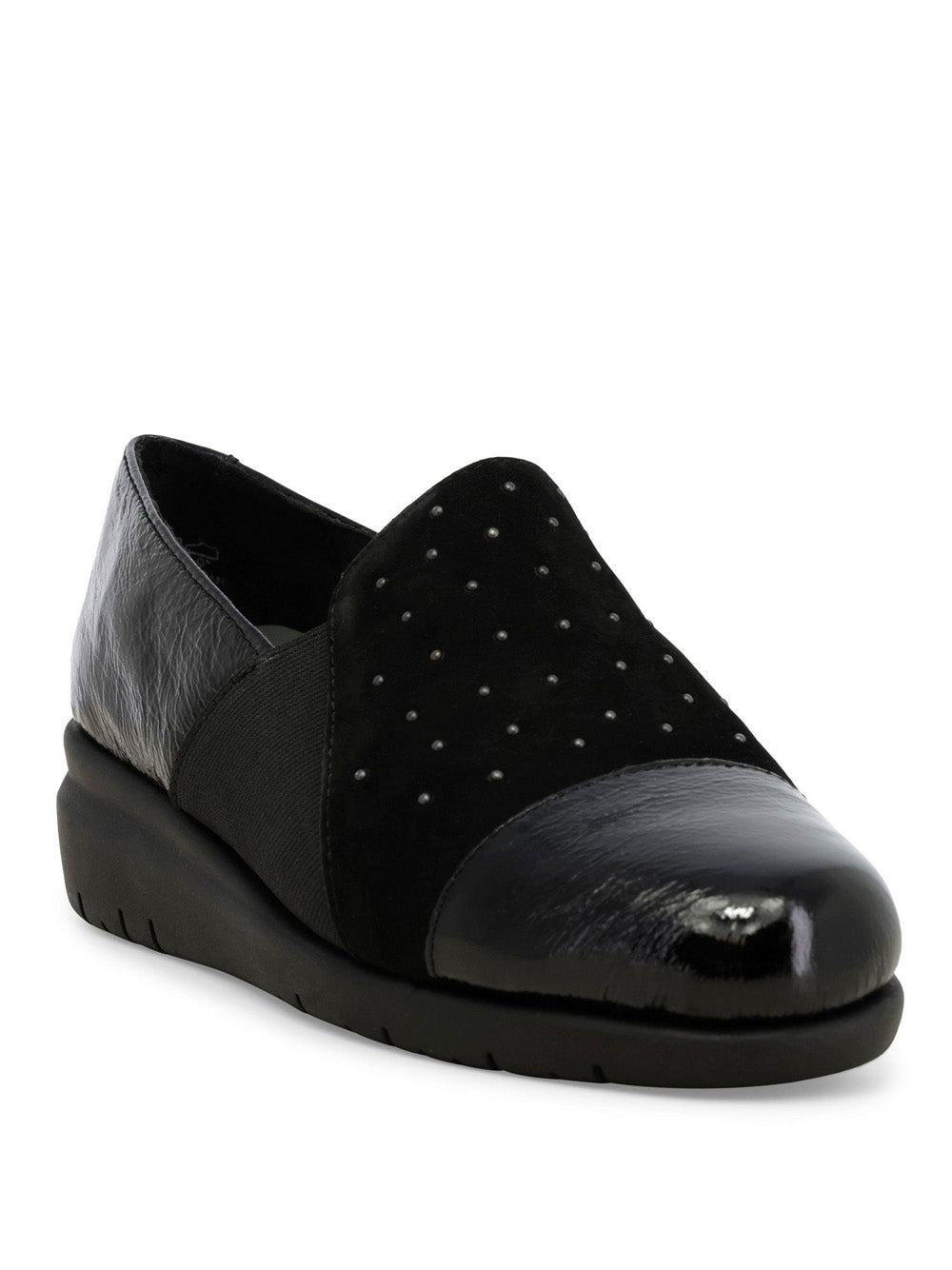 MELLUSO Mocassini con zeppa Donna - modello K55239Z Nero