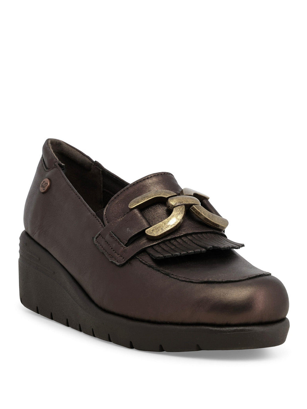 MELLUSO Mocassini con zeppa Donna - modello K55280 Bronzo