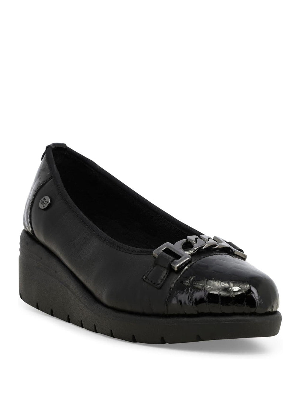 MELLUSO Mocassini con zeppa Donna - modello K55281 Nero