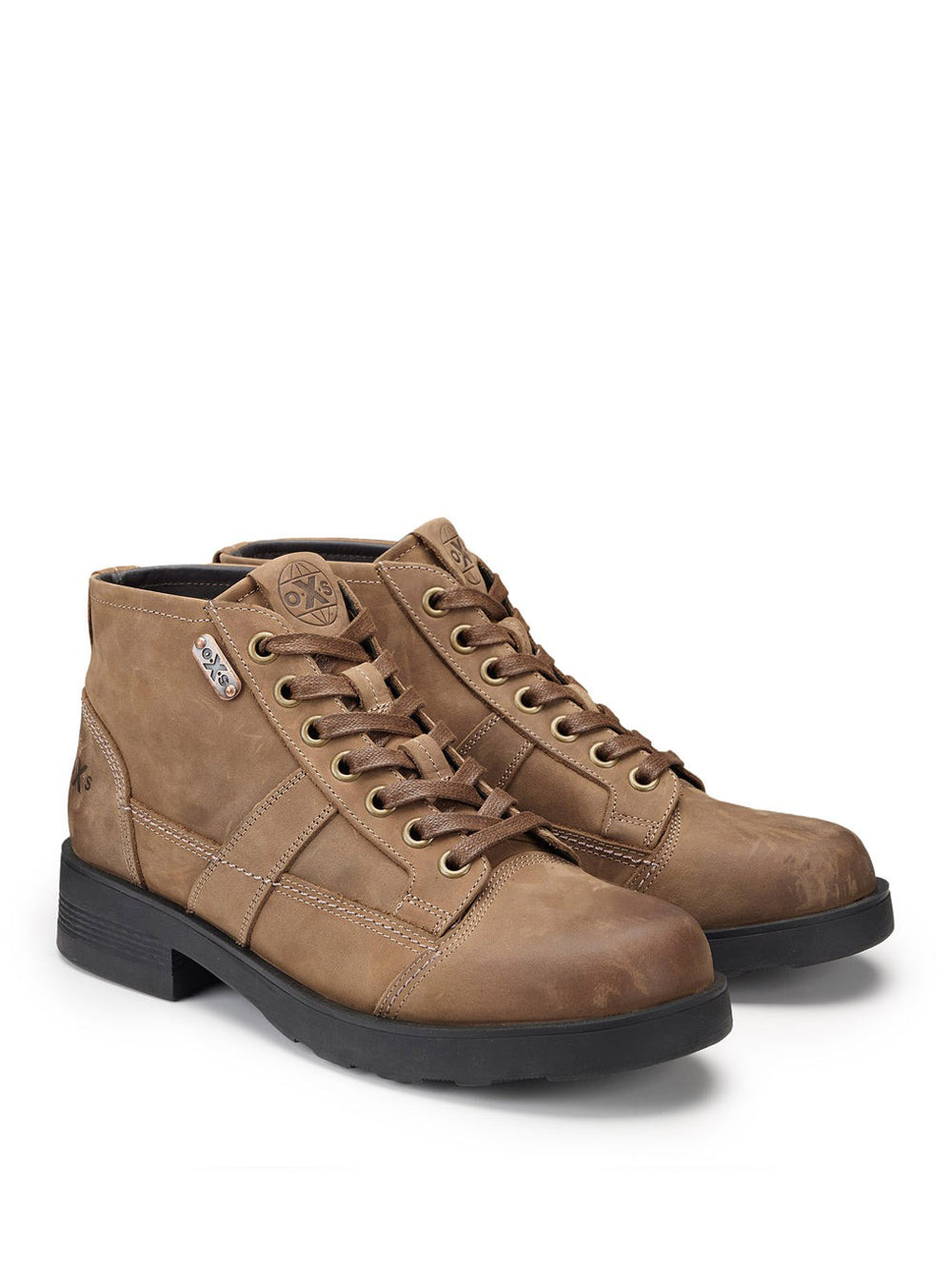 OXS Stivaletti Uomo - Testa di moro modello OXM003611 Marrone