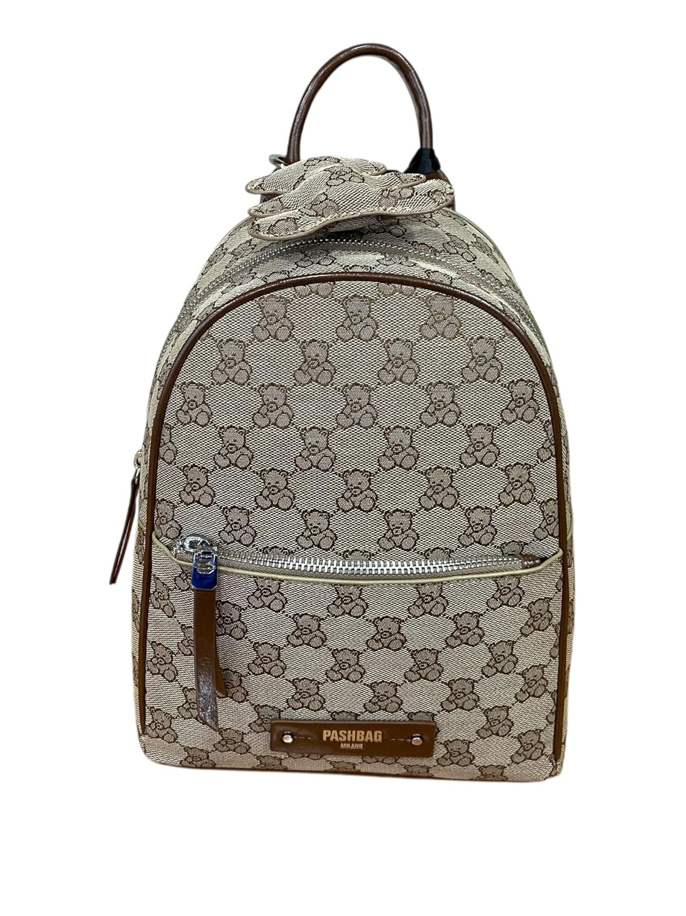 PASH BAG Borsa a Zainetto logato Donna - modello 18373-SOH-W5B-P Beige