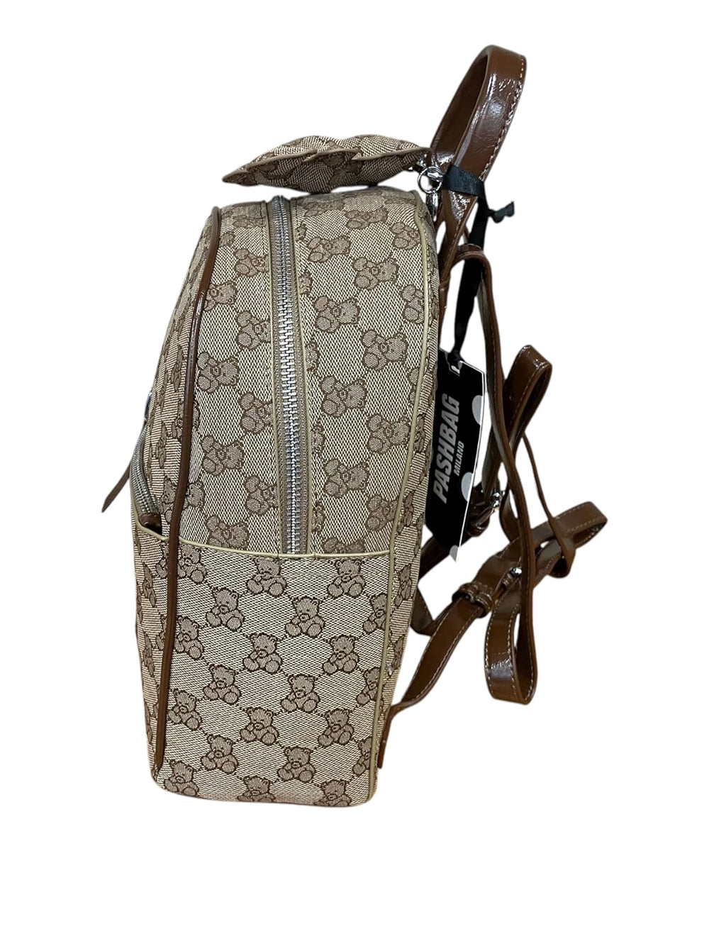 PASH BAG Borsa a Zainetto logato Donna - modello 18373-SOH-W5B-P Beige