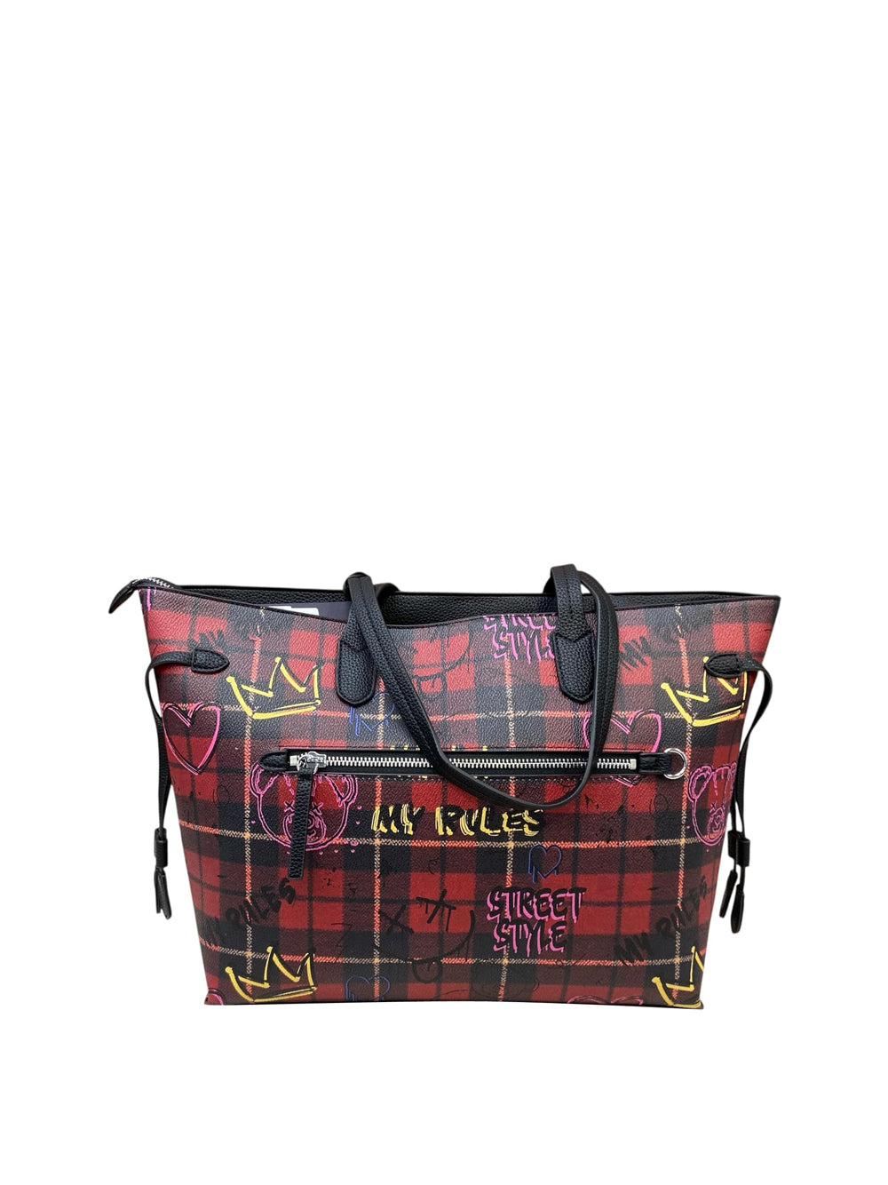 PASH BAG Borsa a Tracolla Donna - Fantasia modello 18701-CAM-W5B-P Multicolore