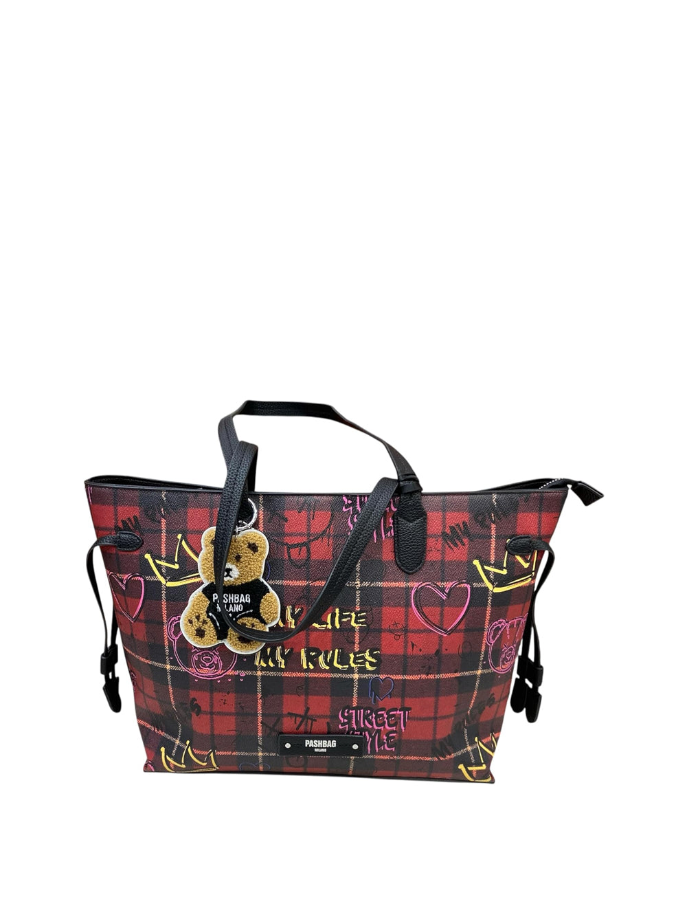 PASH BAG Borsa a Tracolla Donna - Fantasia modello 18701-CAM-W5B-P Multicolore