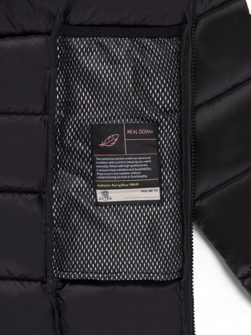 REFRIGIWEAR Giubbino Donna - modello RW0W98118RA0035000000 Nero