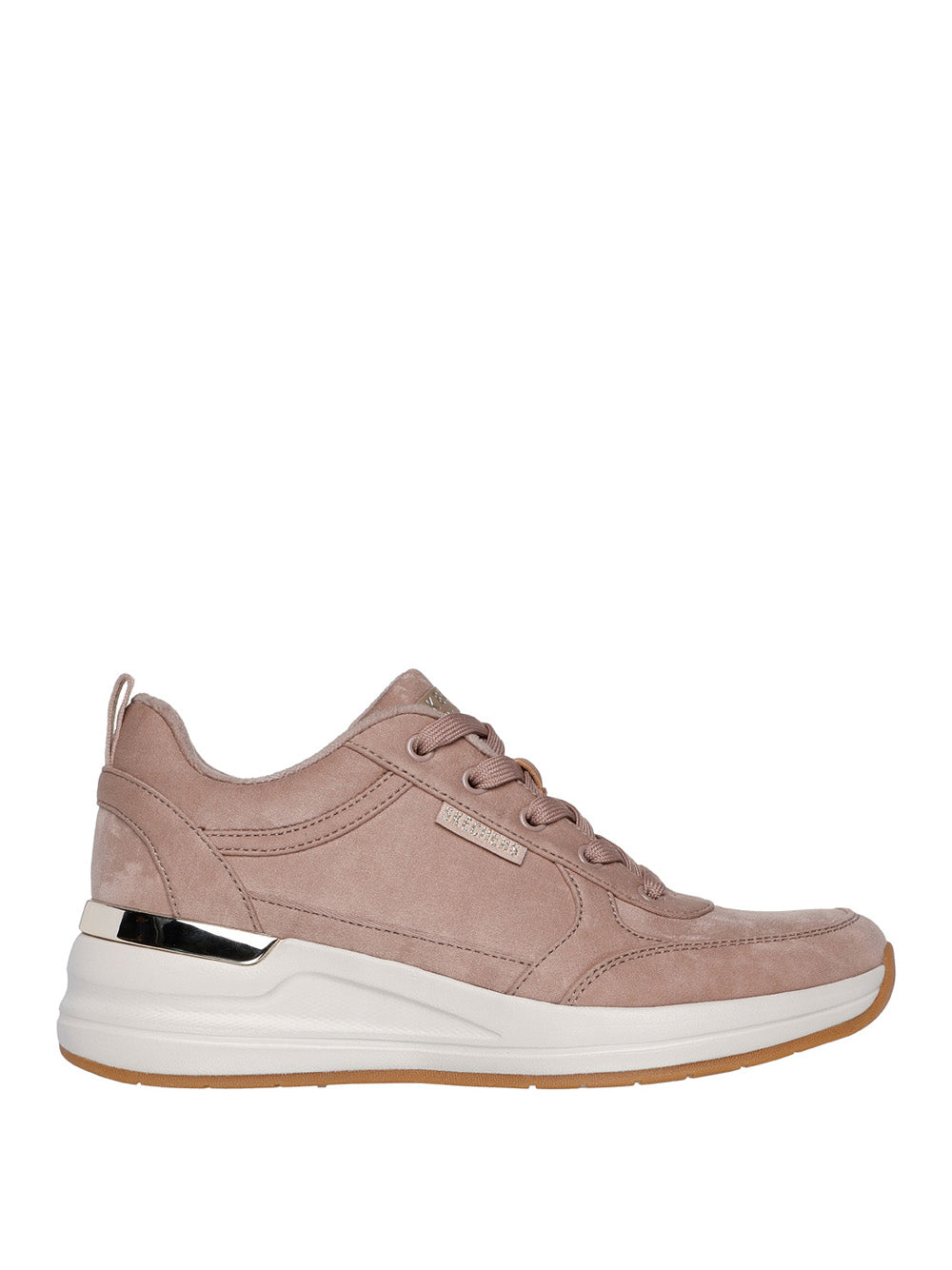 SKECHERS Sneakers con zeppa Donna - Taupe modello 177349 Marrone