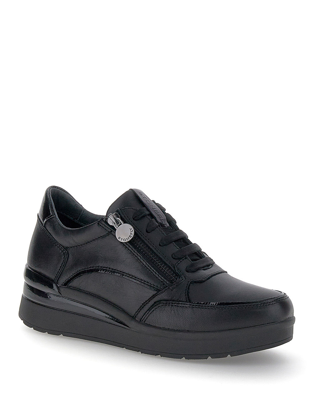 STONEFLY Sneakers con zeppa Donna - modello 221734 Nero
