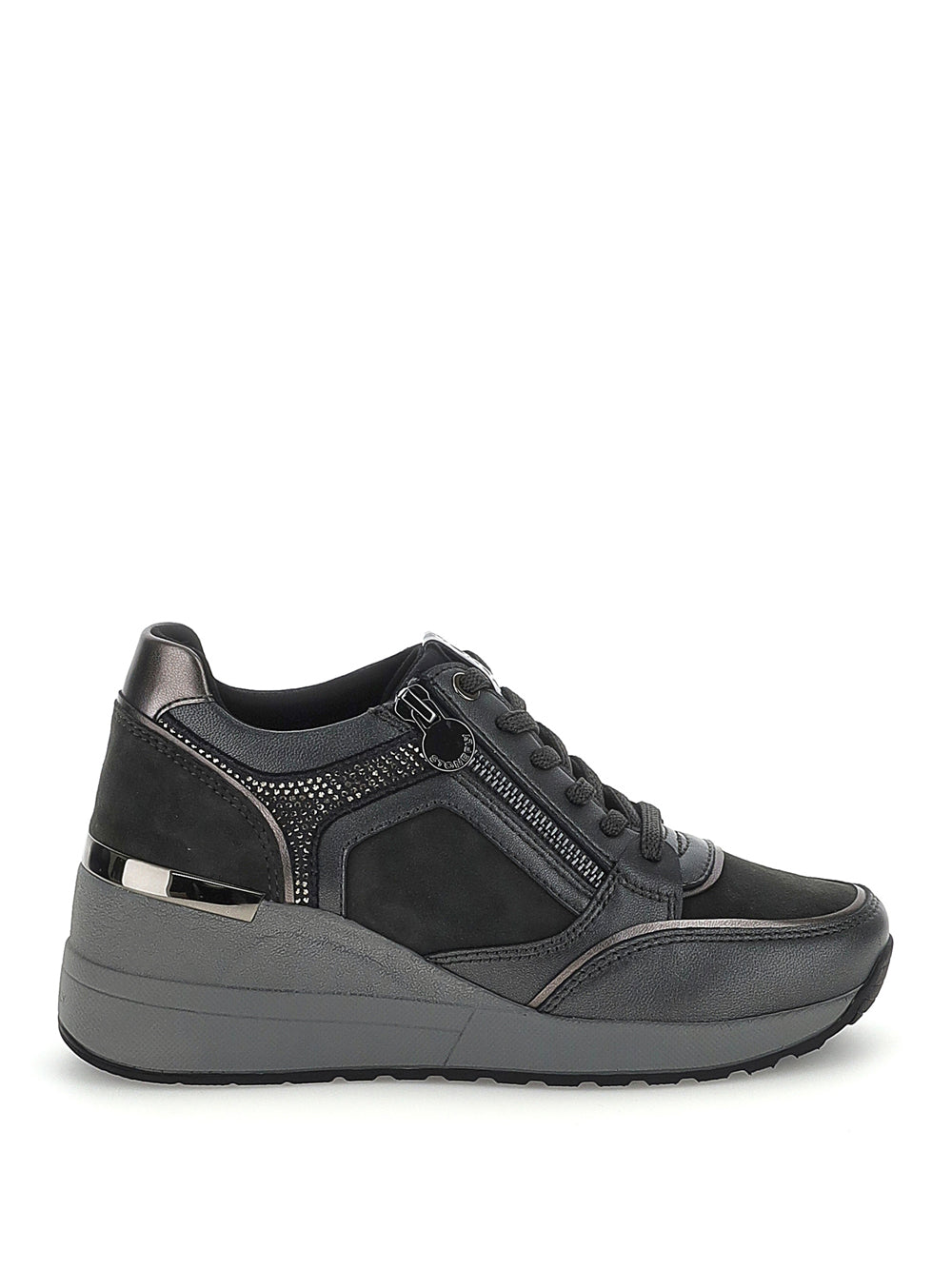 STONEFLY Sneakers con zeppa Donna - modello 223104 Grigio