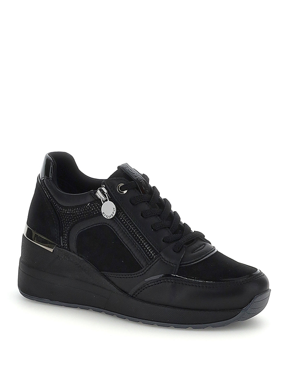 STONEFLY Sneakers con zeppa Donna - modello 223233 Nero