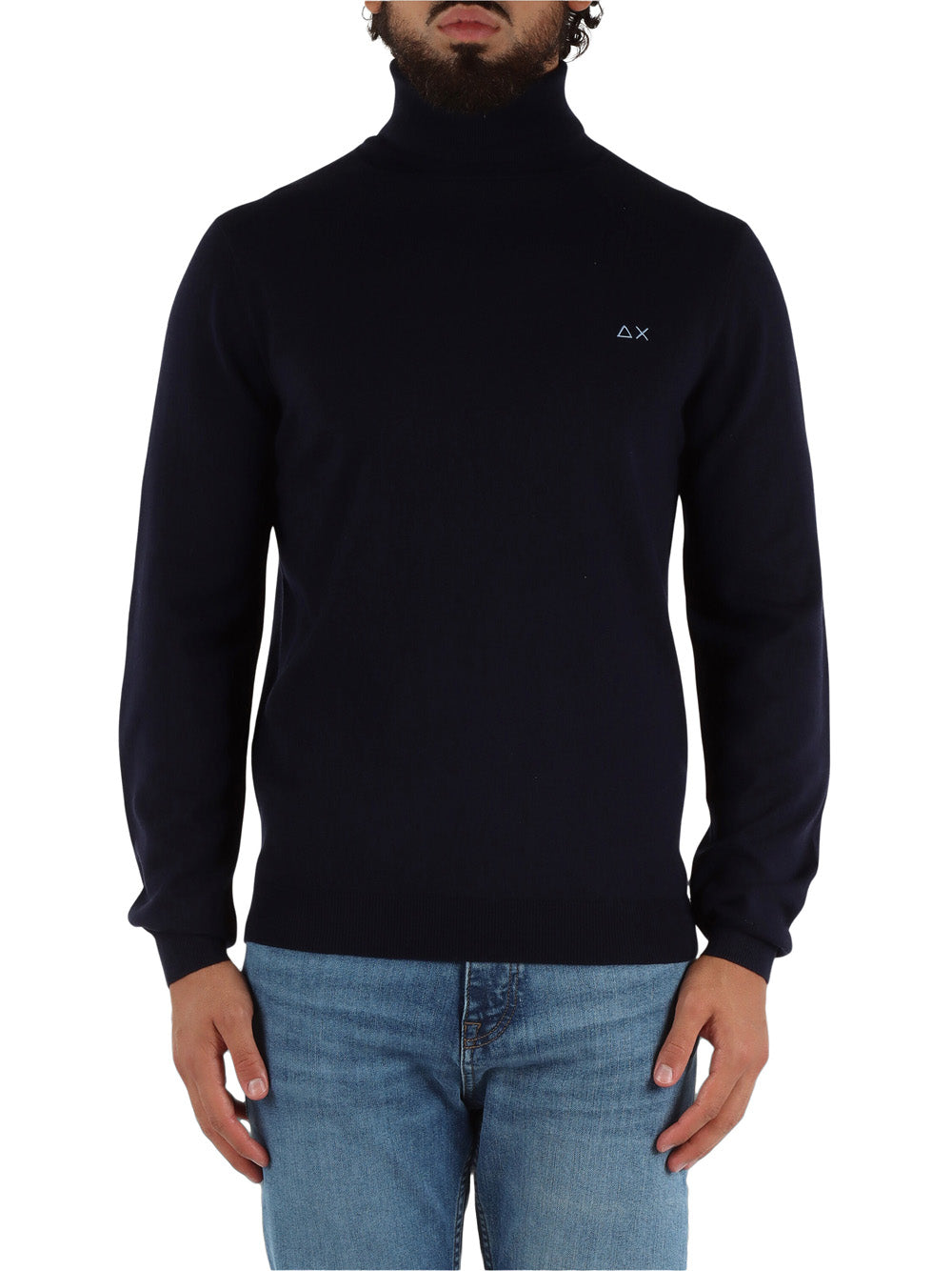 SUN68 Maglione Uomo - modello K45106 Blu