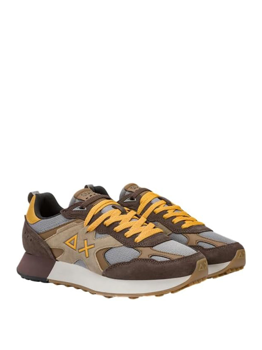 SUN68 Sneakers Uomo - modello Z45116 Marrone