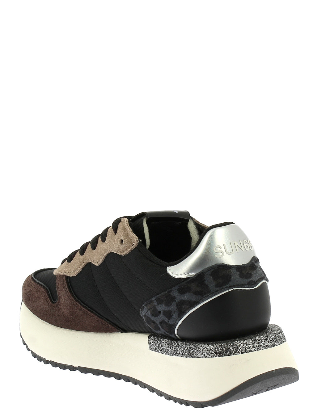 SUN68 Sneakers platform Donna - modello Z45221 Nero