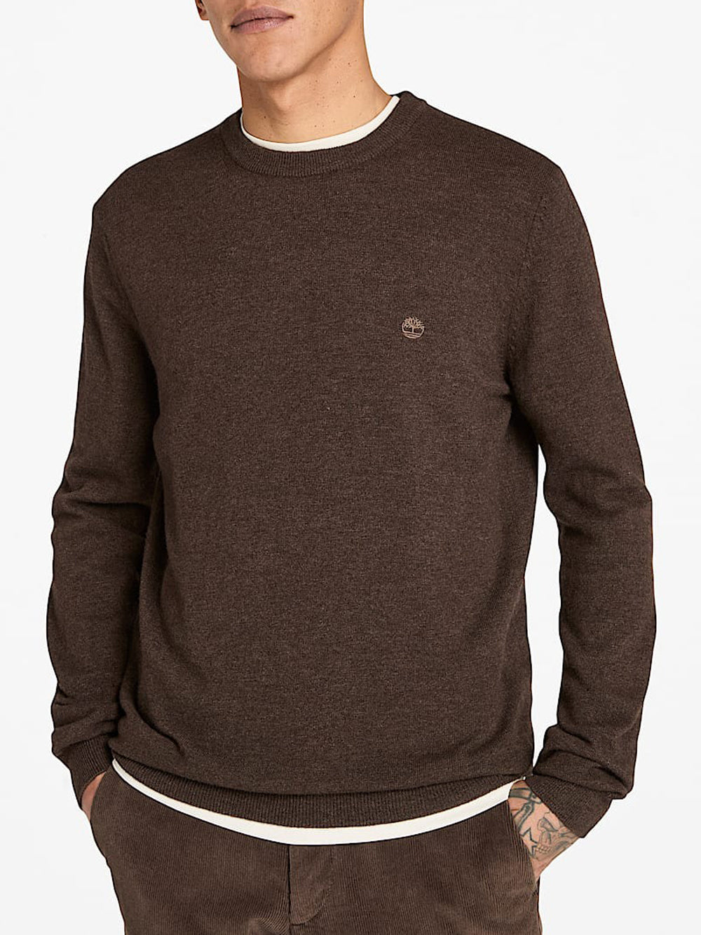 TIMBERLAND Maglione Uomo - modello TB0A2BFH Marrone