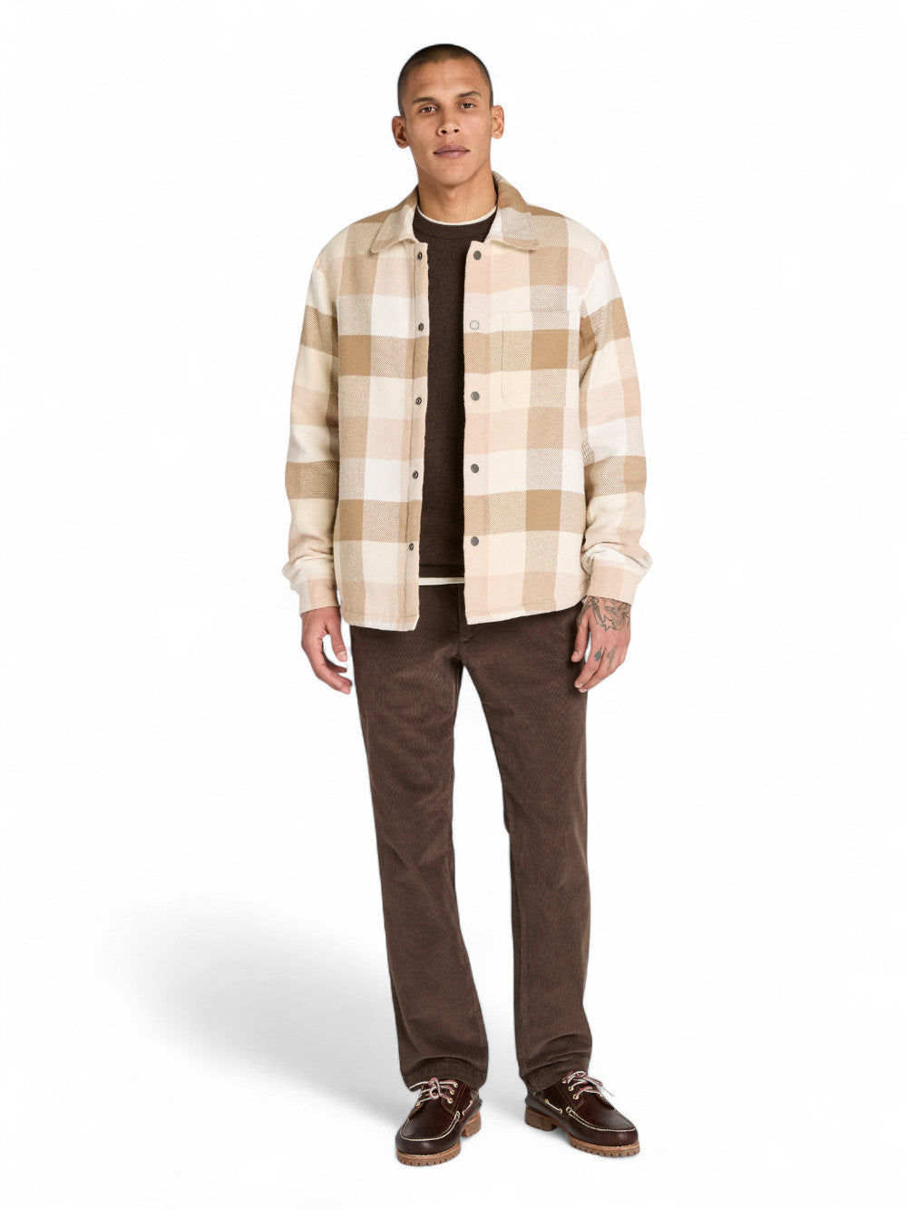 TIMBERLAND Camicia Uomo - modello TB0A44KB Beige