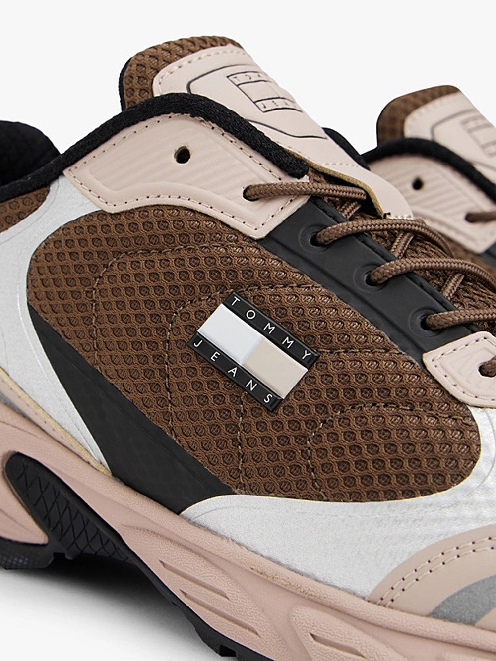 TOMMY HILFIGER Sneakers Donna - modello EN0EN02859 Marrone