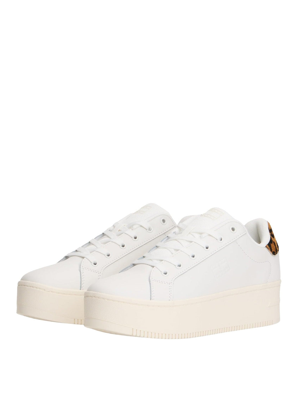 TOMMY HILFIGER Sneakers platform Donna - modello EN0EN02930 Bianco