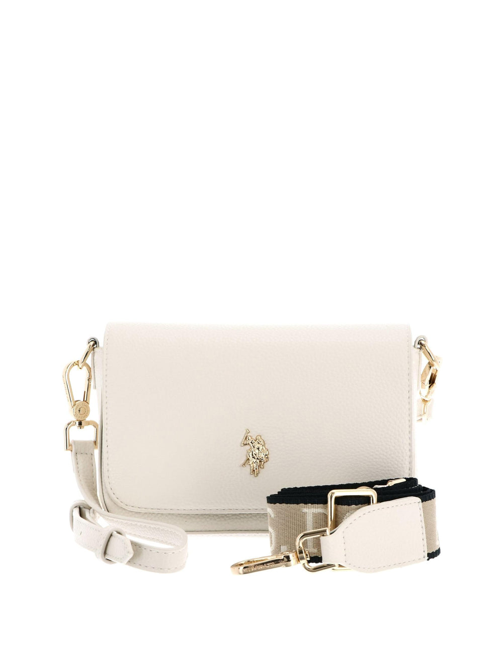 U.S. POLO ASSN. Borsa a Tracolla Donna - modello BEUE58718WVP Bianco