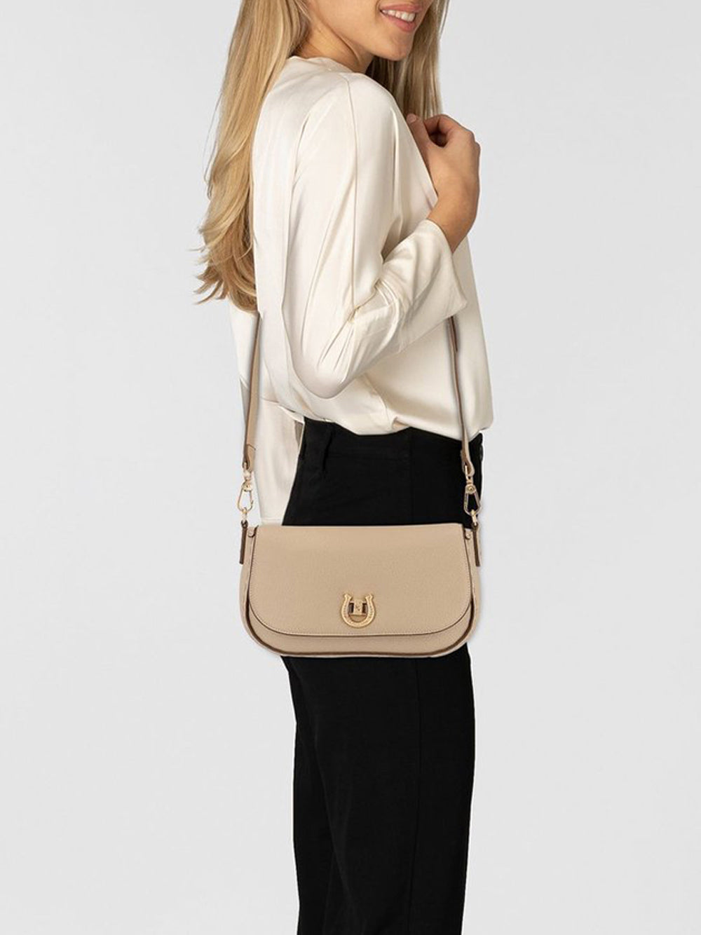 U.S. POLO ASSN. Borsa a Tracolla Donna - modello BIU0M8871WVP Beige