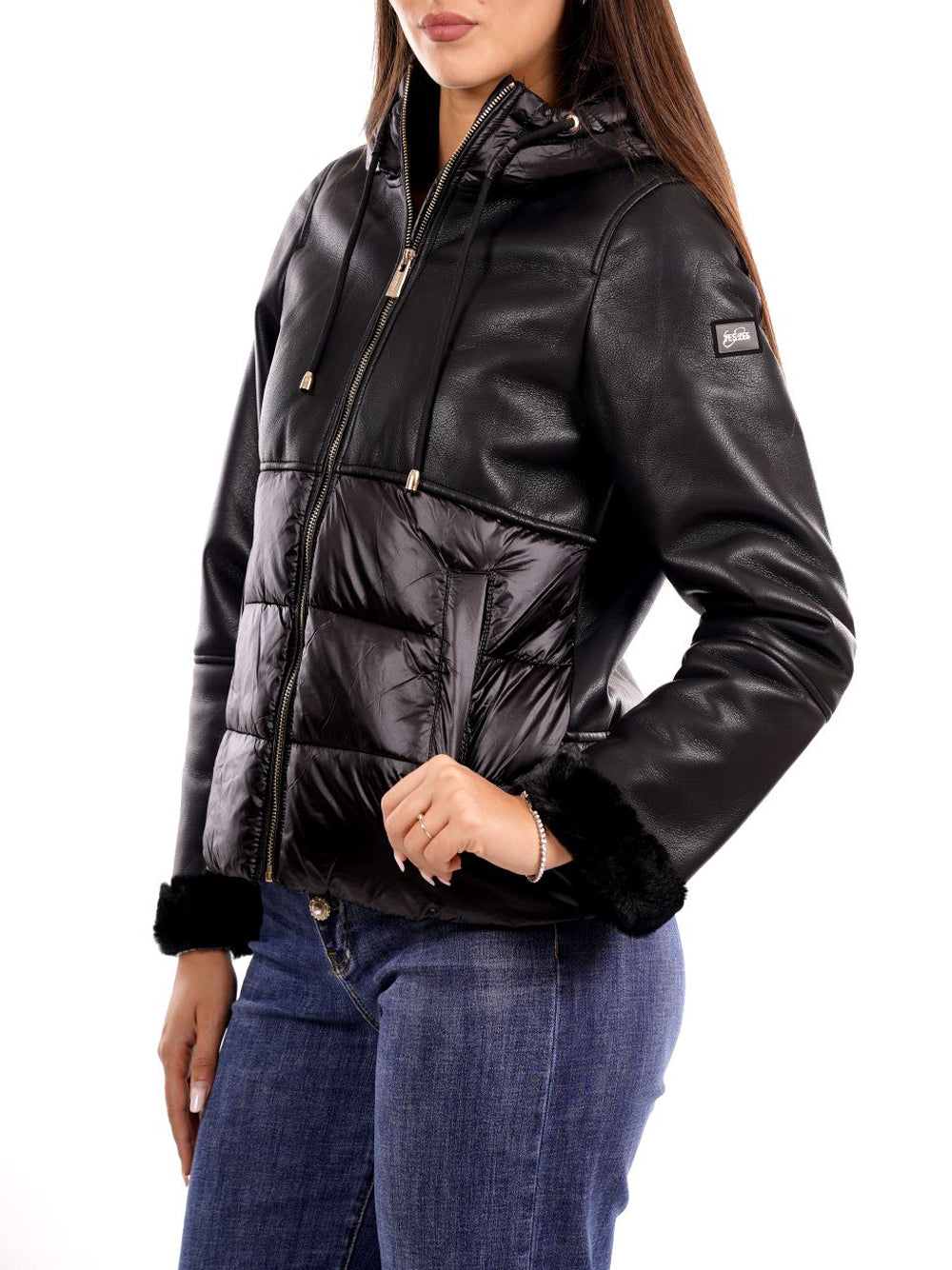 YES ZEE Giubbino Donna - modello J018GB00 Nero