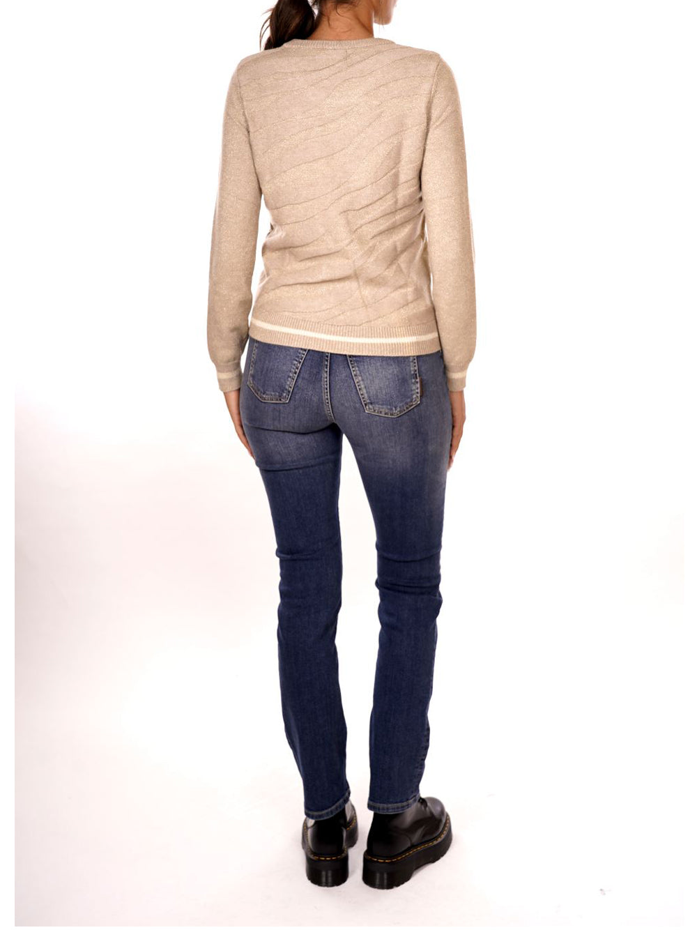 YES ZEE Maglione Donna - modello M011BI00 Beige