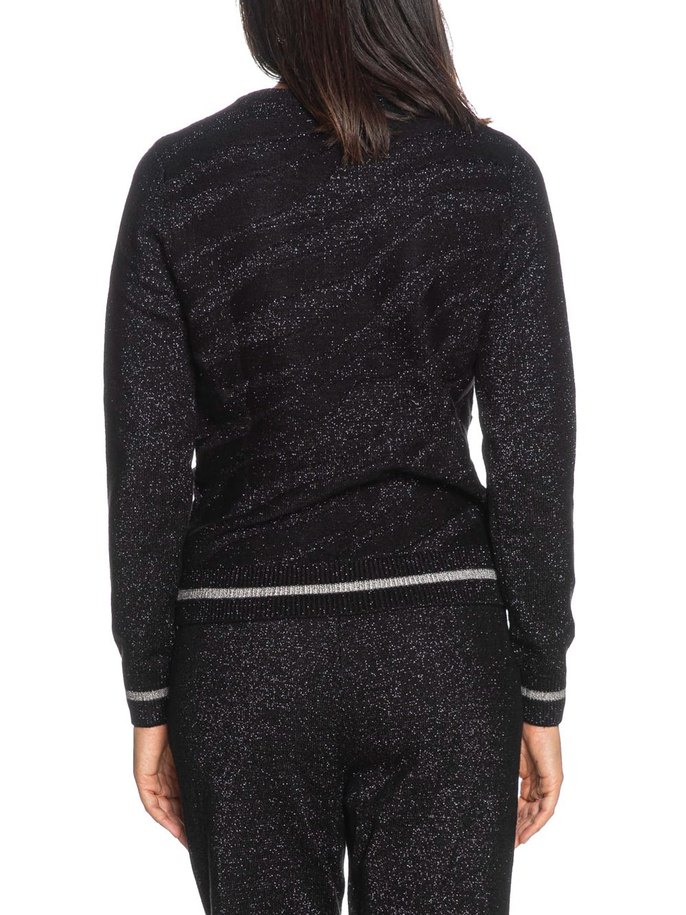 YES ZEE Maglione Donna - modello M011BI00 Nero