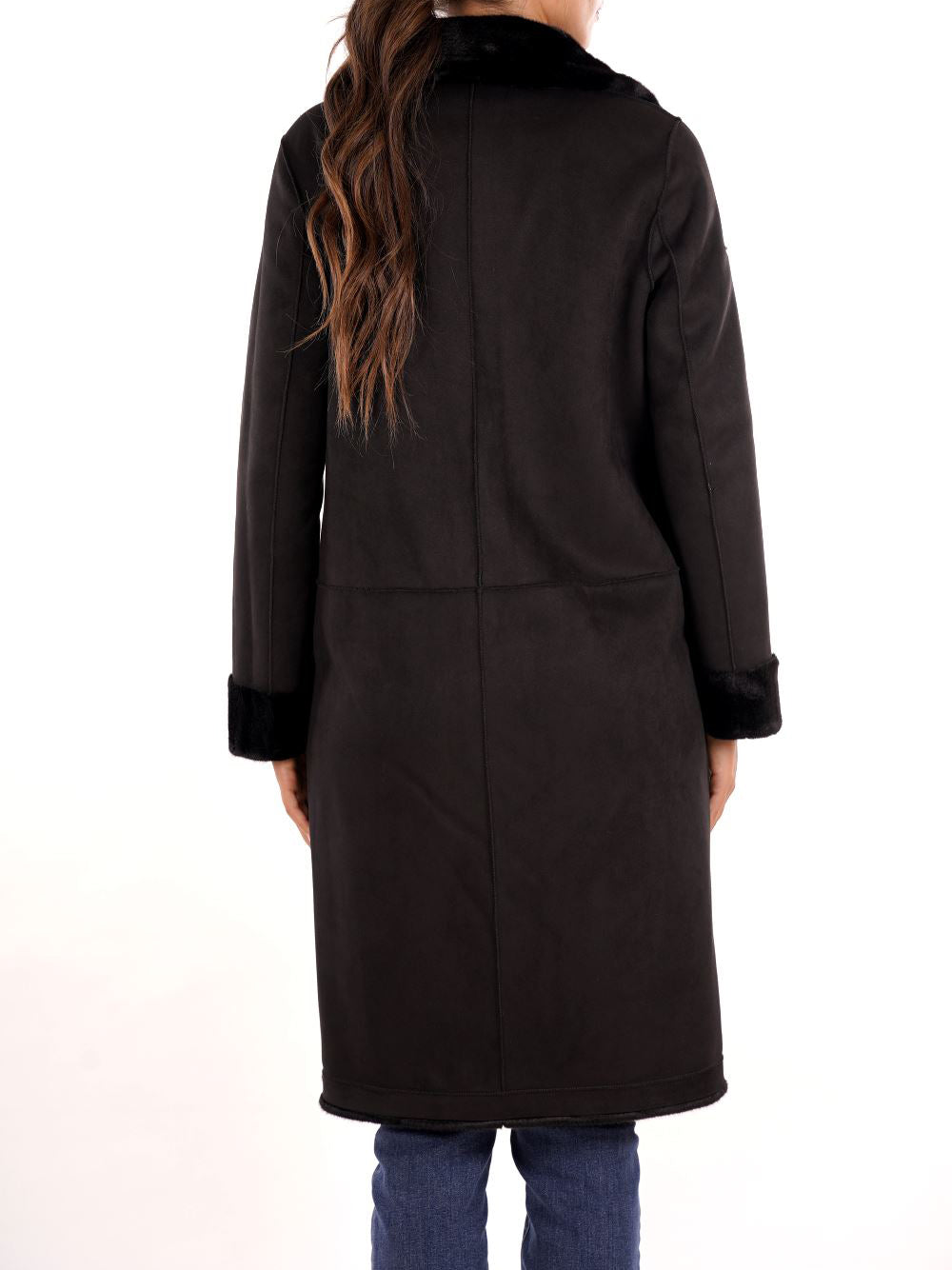 YES ZEE Cappotto Donna - modello O027KV00 Nero