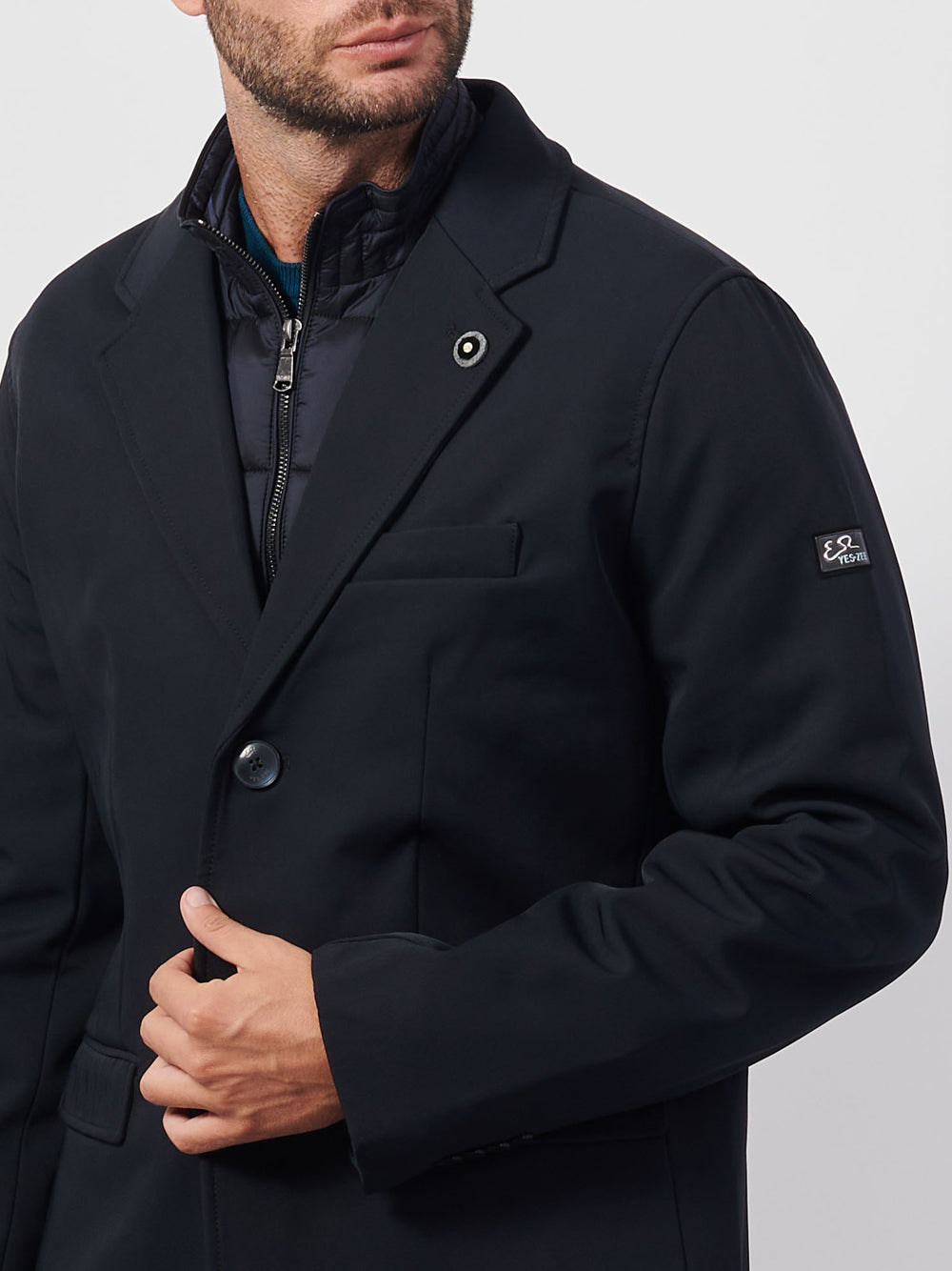 YES ZEE Cappotto Uomo - modello O815KB00 Blu