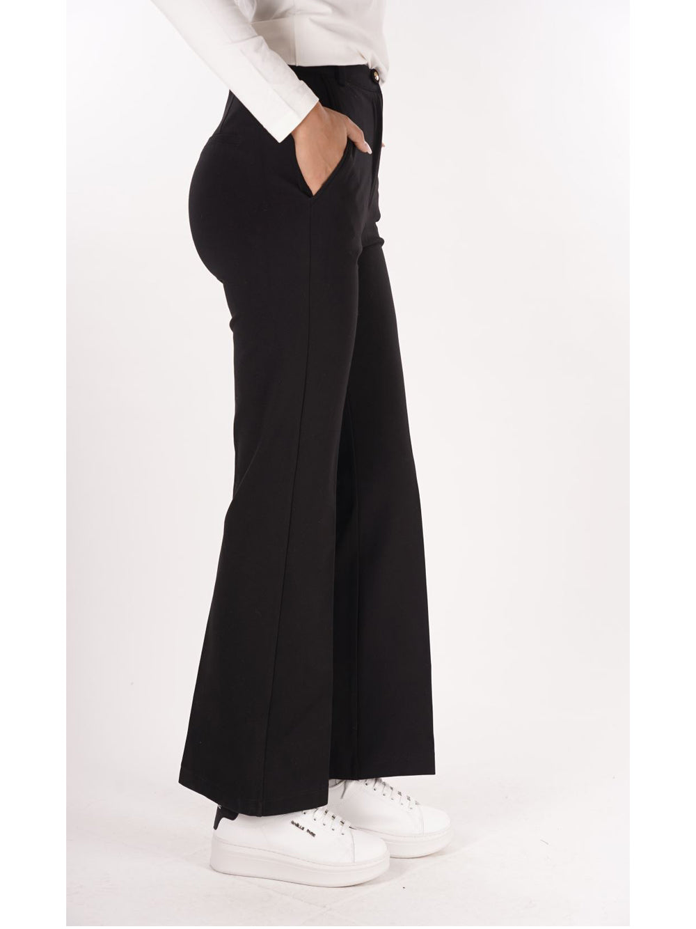 YES ZEE Pantalone Donna - modello P368CE00 Nero