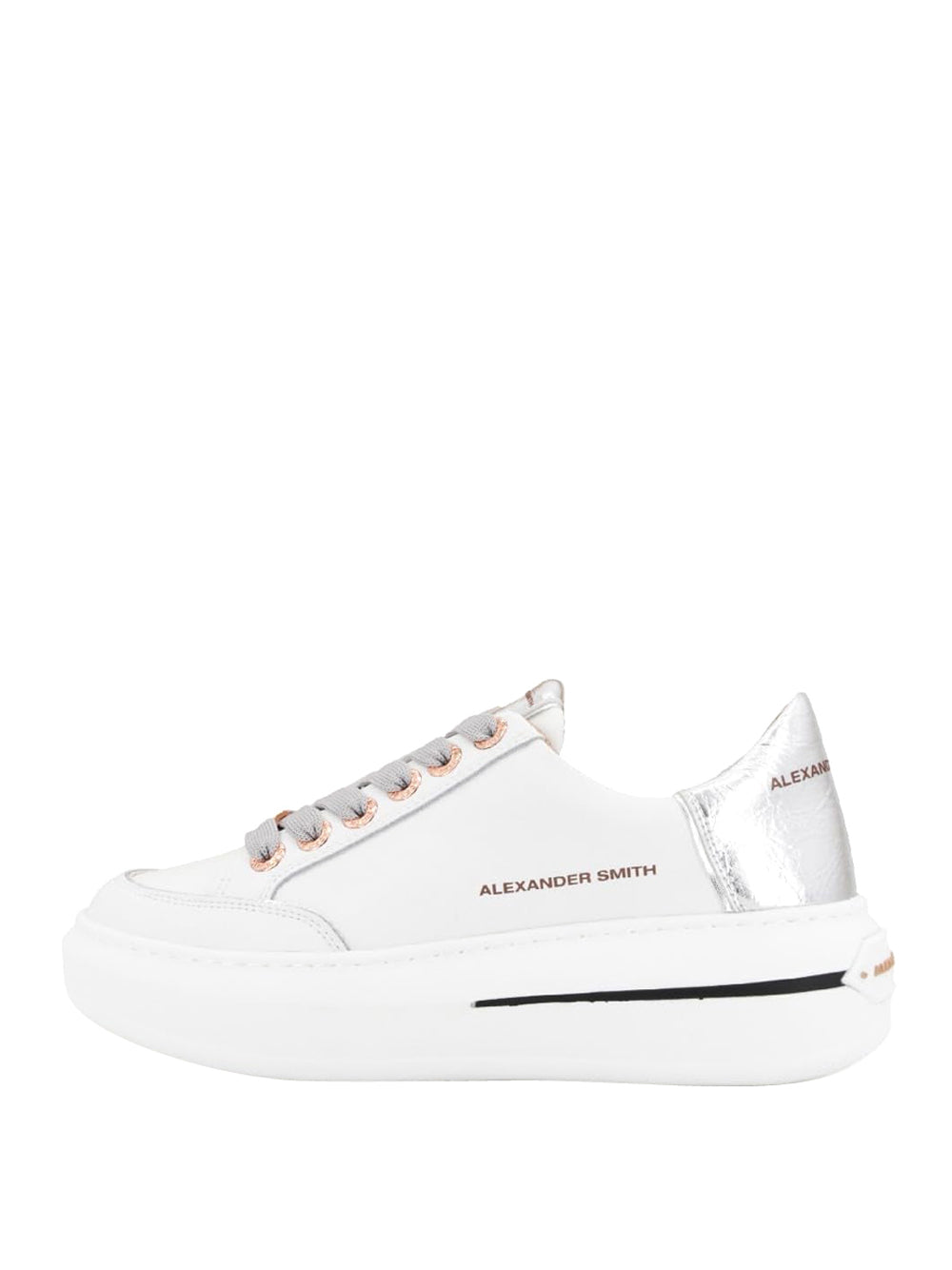 ALEXANDER SMITH Sneakers plantare estraibile Donna - modello ASBBLSW-1877 Bianco