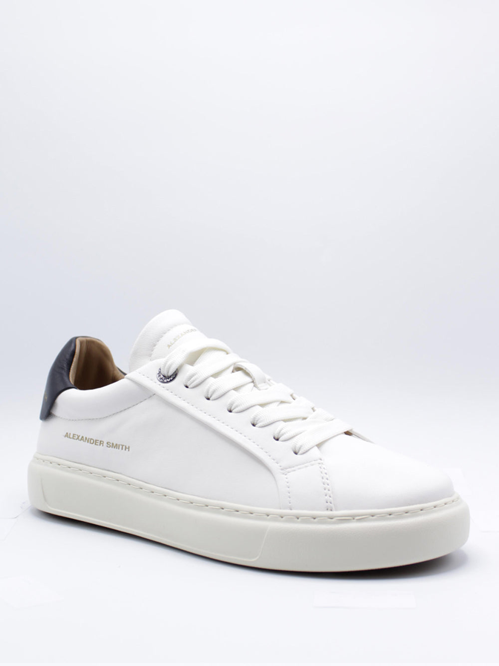 ALEXANDER SMITH Sneakers plantare estraibile Uomo - modello ASBBSOM-3661 Bianco