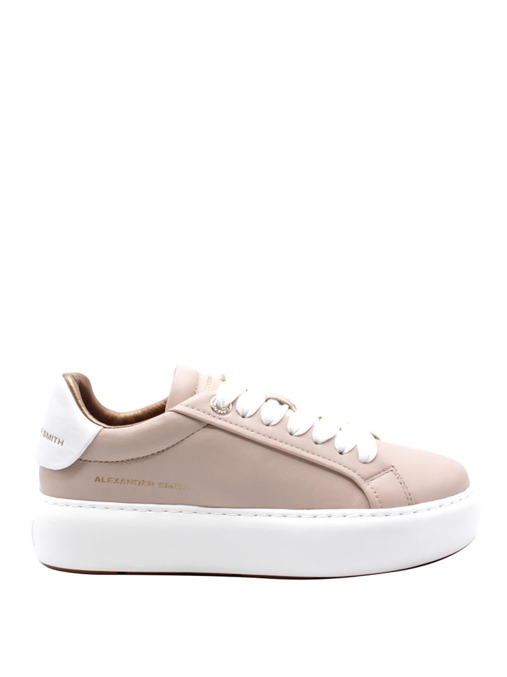 ALEXANDER SMITH Sneakers plantare estraibile Donna - Nude modello ASBBSOW-3562 Rosa