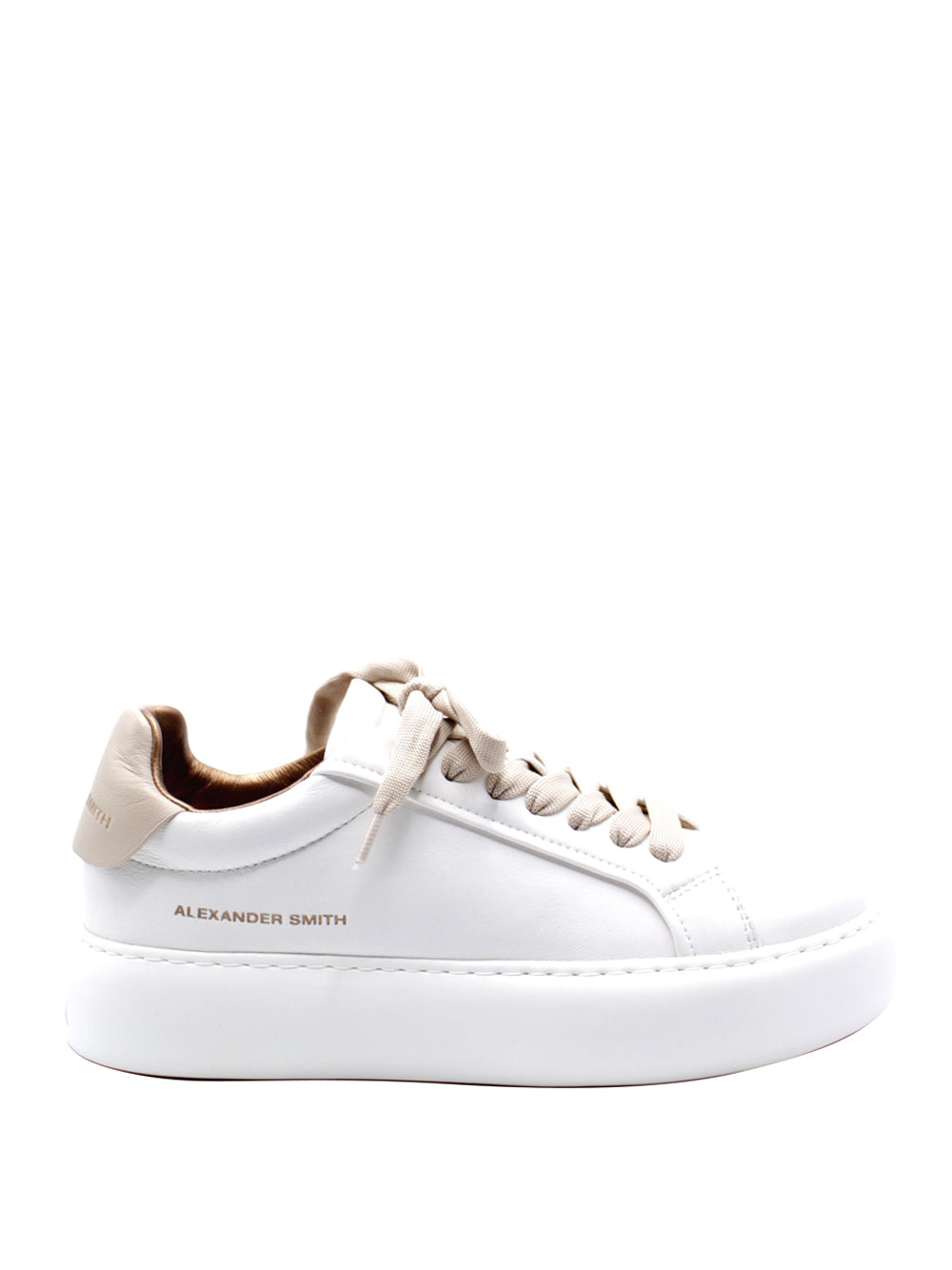 ALEXANDER SMITH Sneakers plantare estraibile Donna - modello ASBBSOW-3563 Bianco