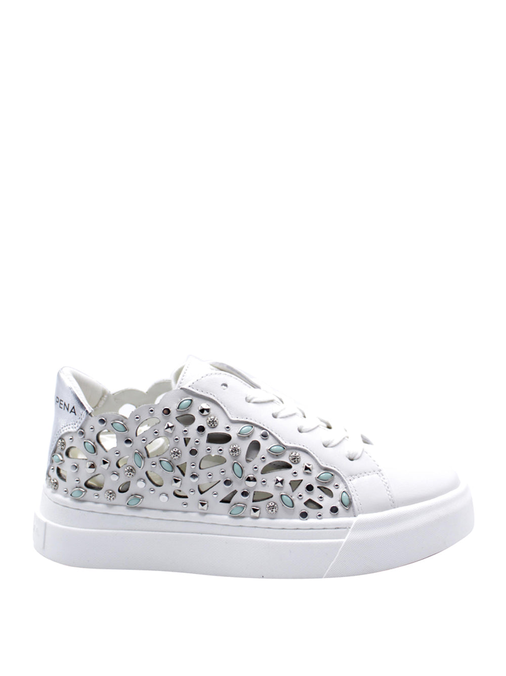 ALMA EN PENA Sneakers platform Donna - modello 224 Bianco