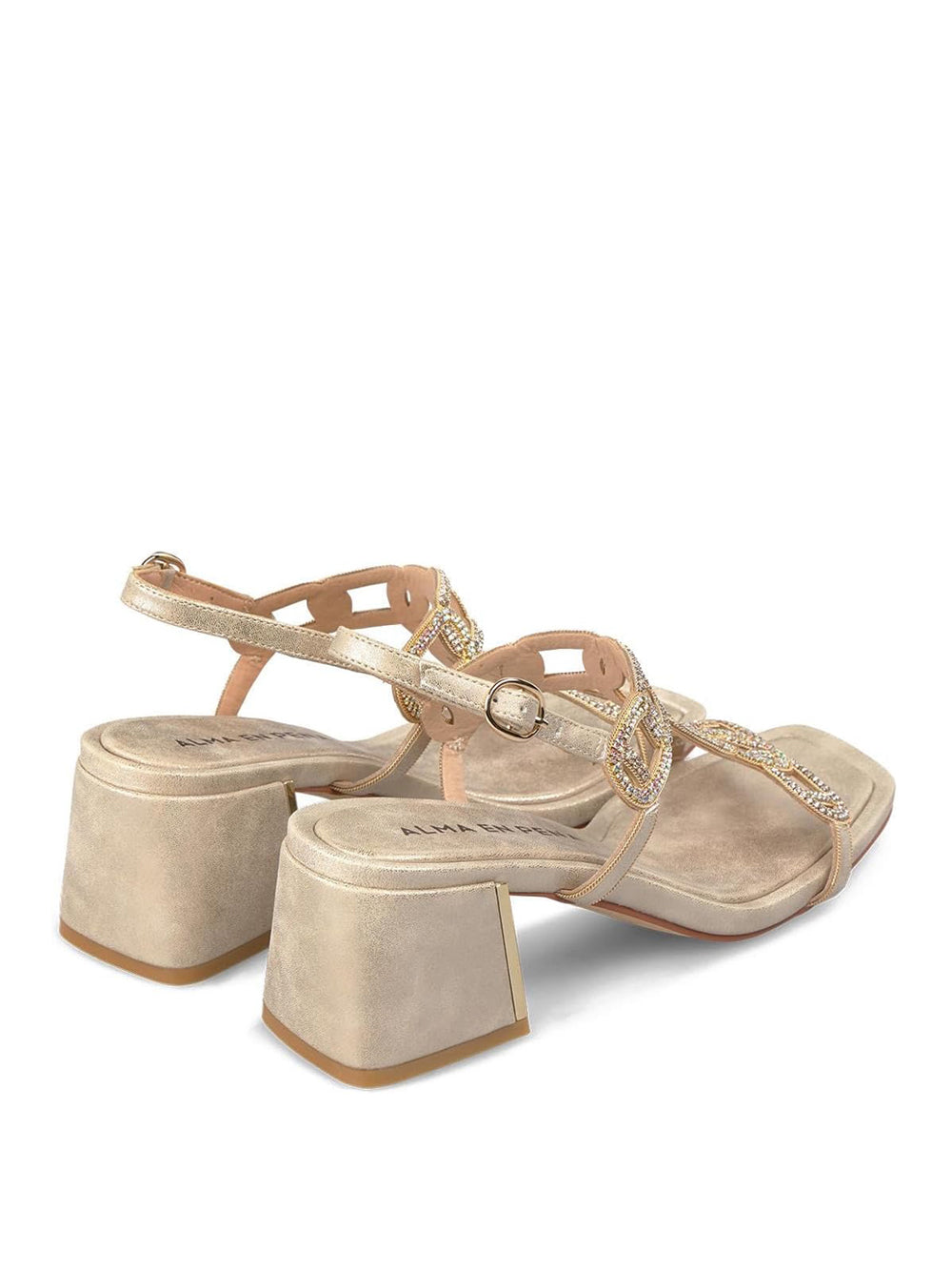 ALMA EN PENA Sandali con tacco Donna - modello 50941 Oro