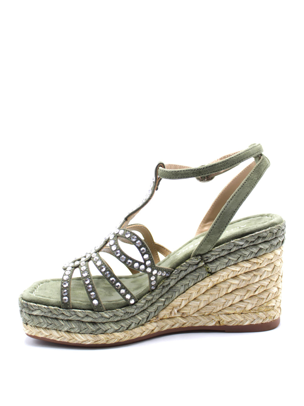 ALMA EN PENA Sandali con zeppa Donna - modello 51292 Verde