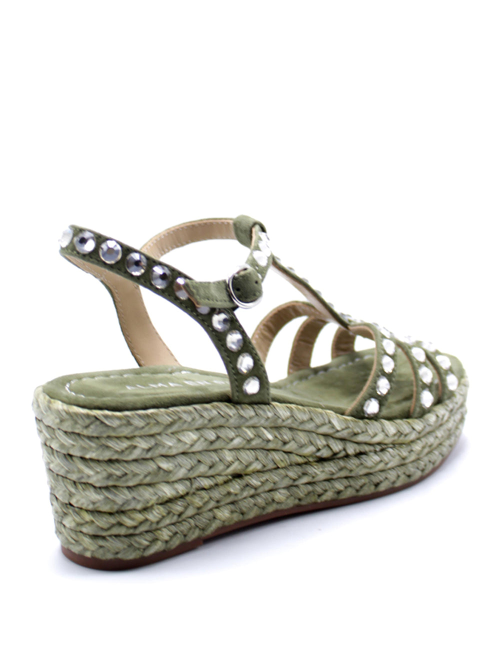 ALMA EN PENA Sandali con zeppa Donna - modello 51451 Verde