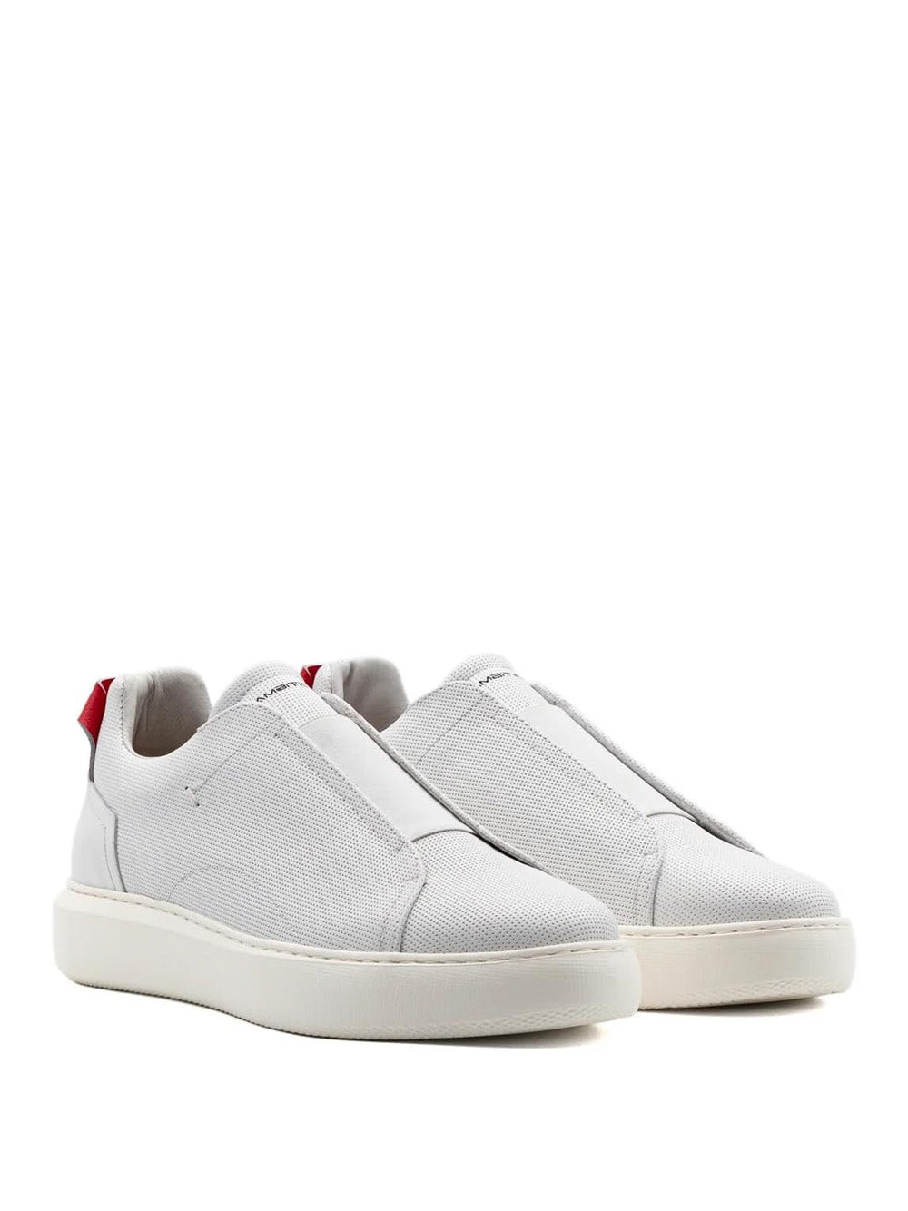 AMBITIOUS Sneakers slip-on Uomo - modello 10441 Bianco