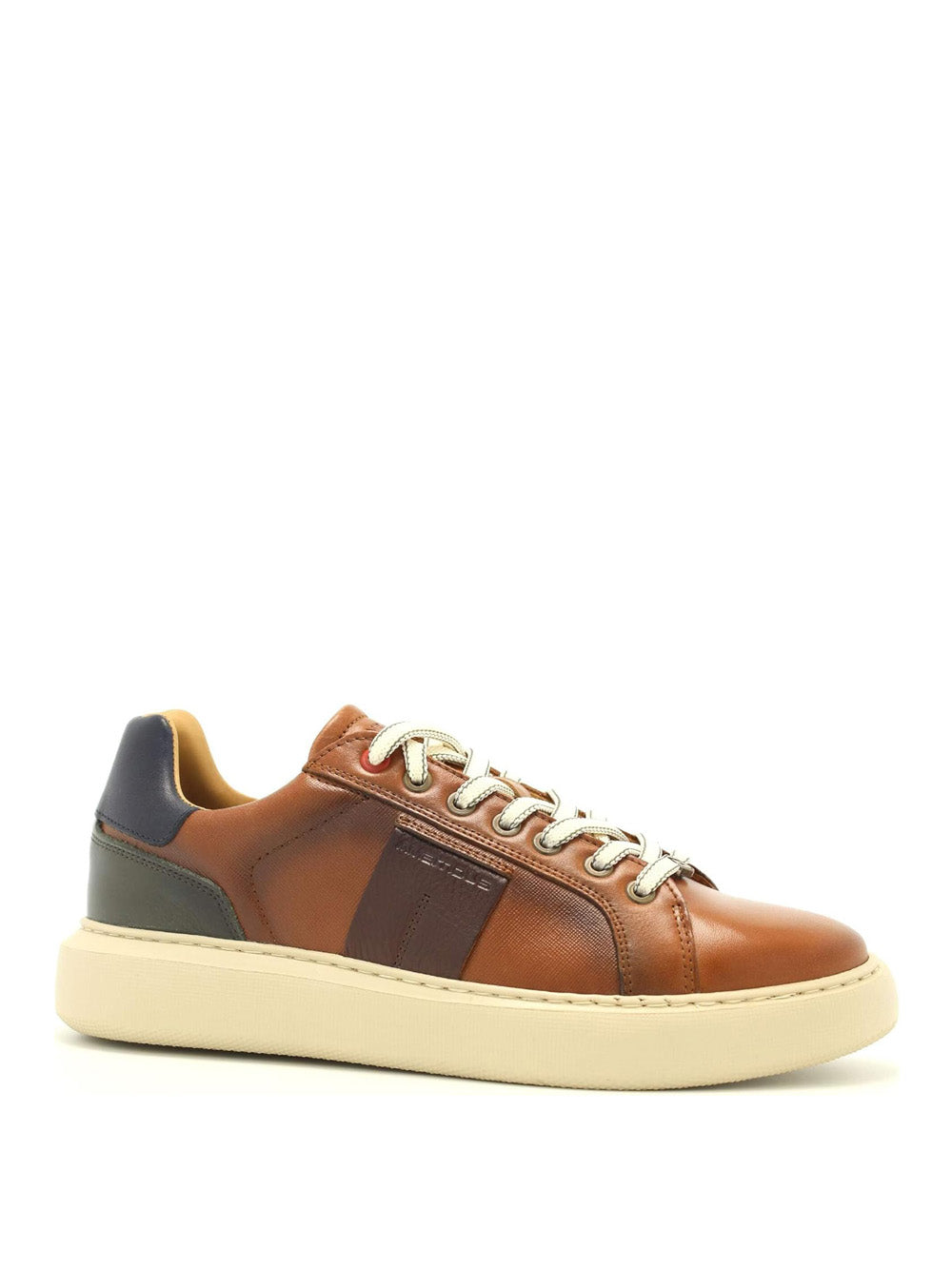 AMBITIOUS Sneakers Uomo - Cuoio modello 12455A Marrone