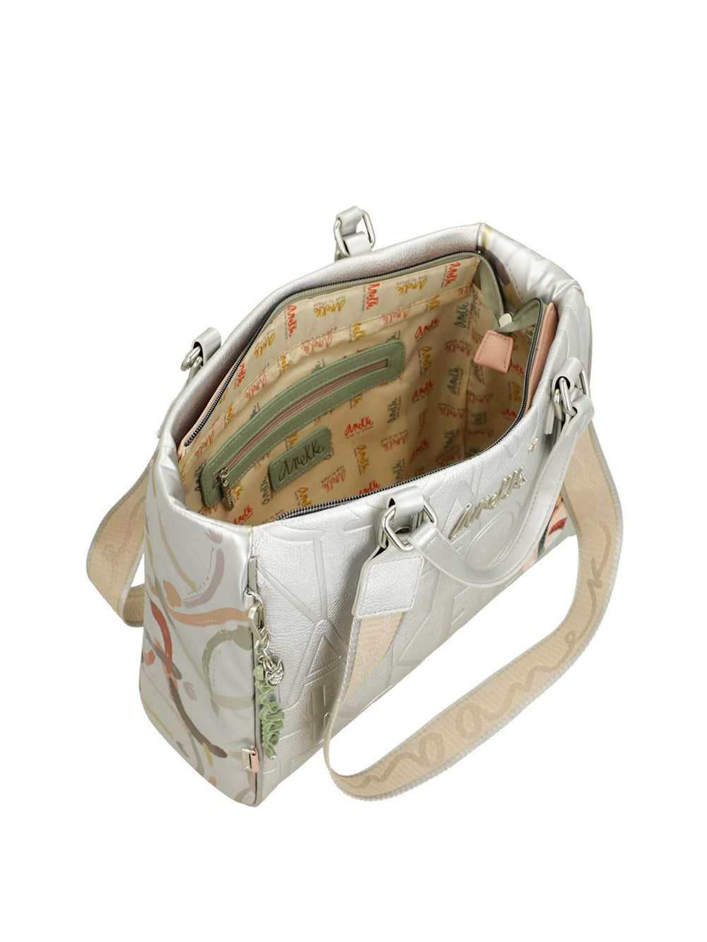 ANEKKE Borsa a Spalla Donna - modello 40601-290 Beige